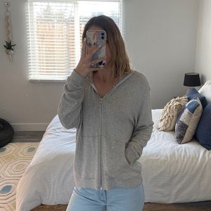 Brandy Melville lightweight zip-up jacket